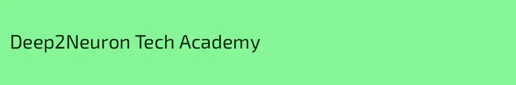 Deep2Neuron Tech Academy